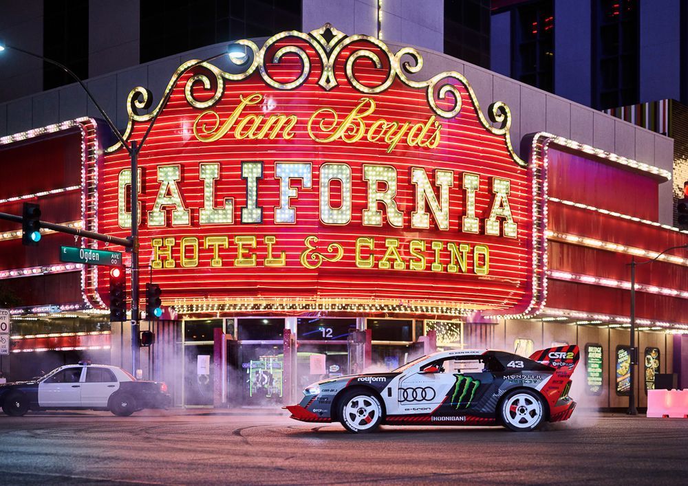 ken block audi s1 hoonitron electrikhana las vegas