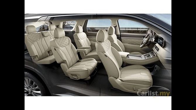 Hyundai Palisade Facelift Interior