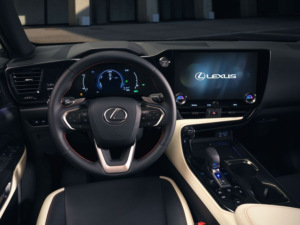 Lexus NX 2022 infotainment system