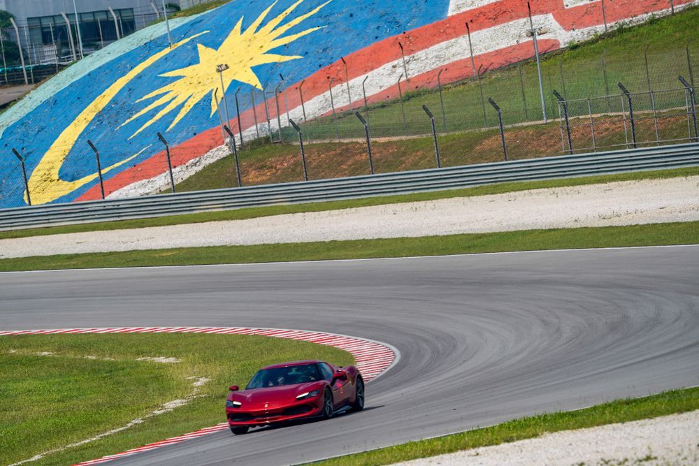 Ferrari 296 GTB Sepang Crash