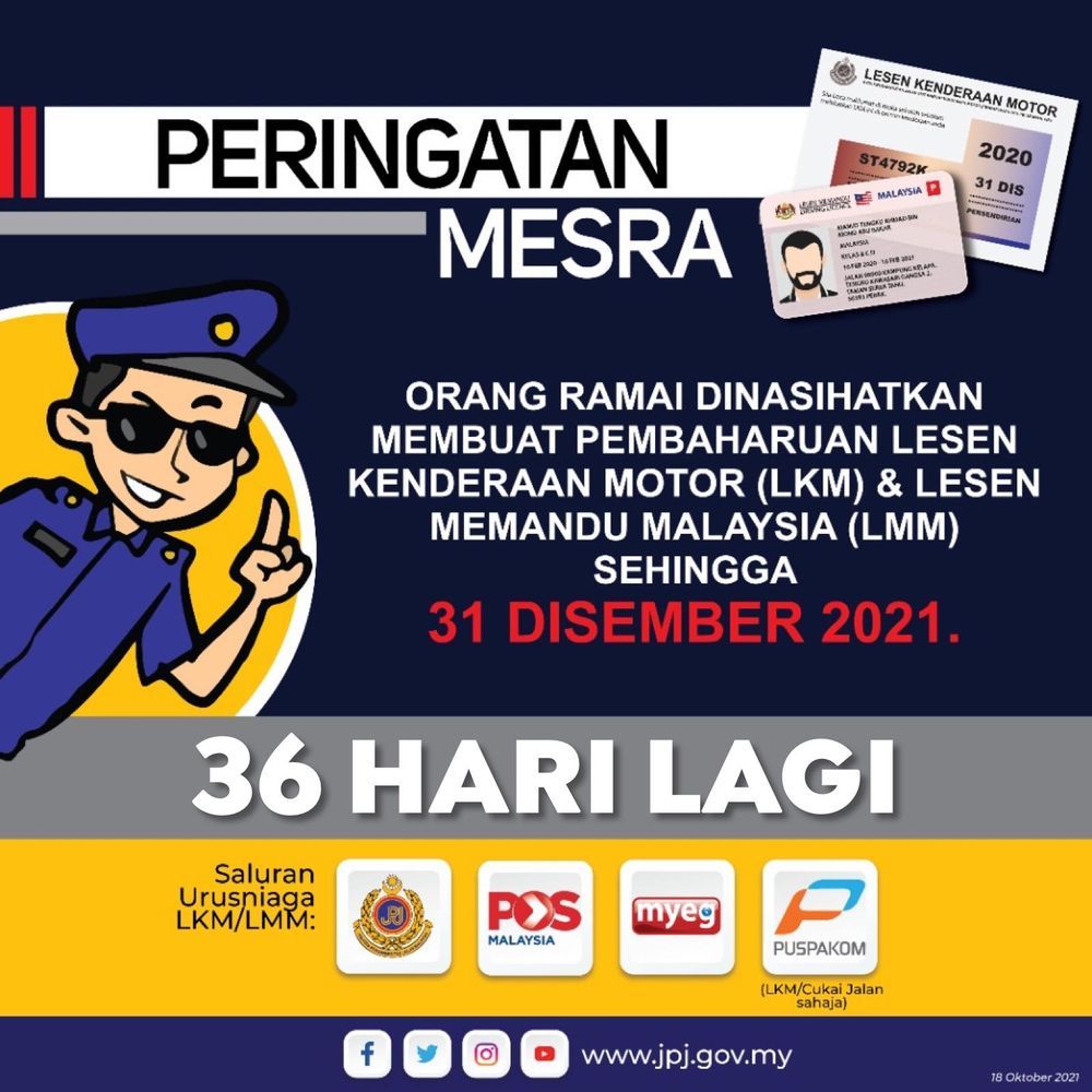 Jpj road tax renewal