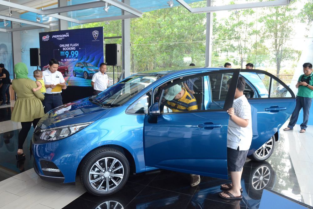 Proton showroom, Proton Iriz 2021