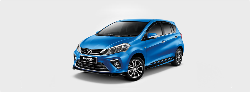 perodua myvi 2020,electric blue,ASA 2.0