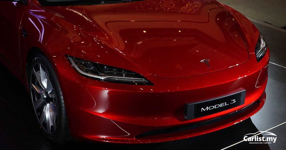 Tesla Model 3 Highland launched in Malaysia - priced from RM 189k