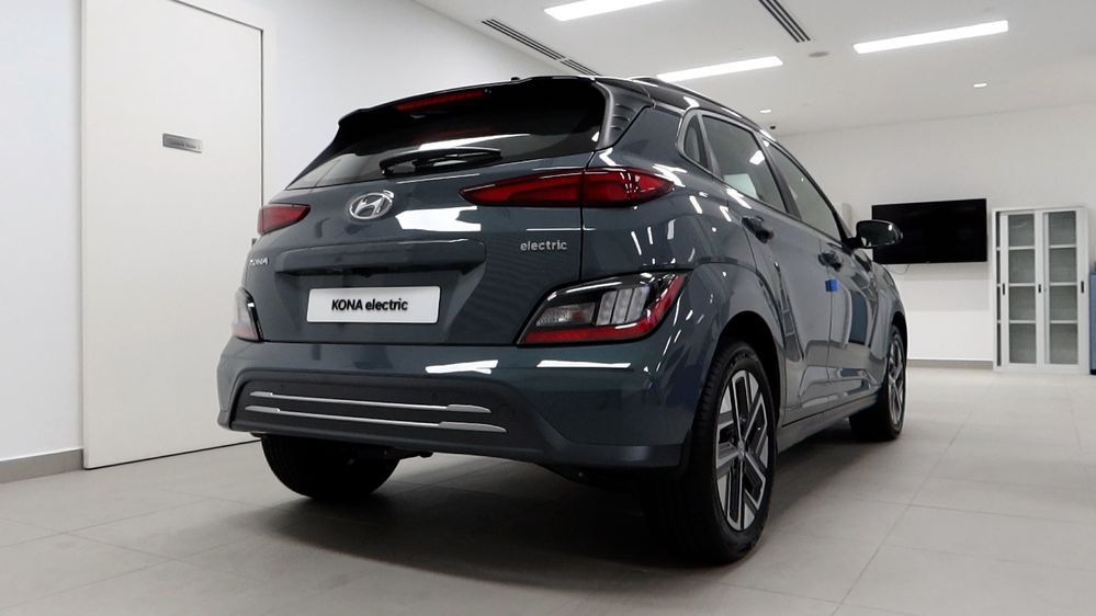 2021 Hyundai Kona Electric Rear View