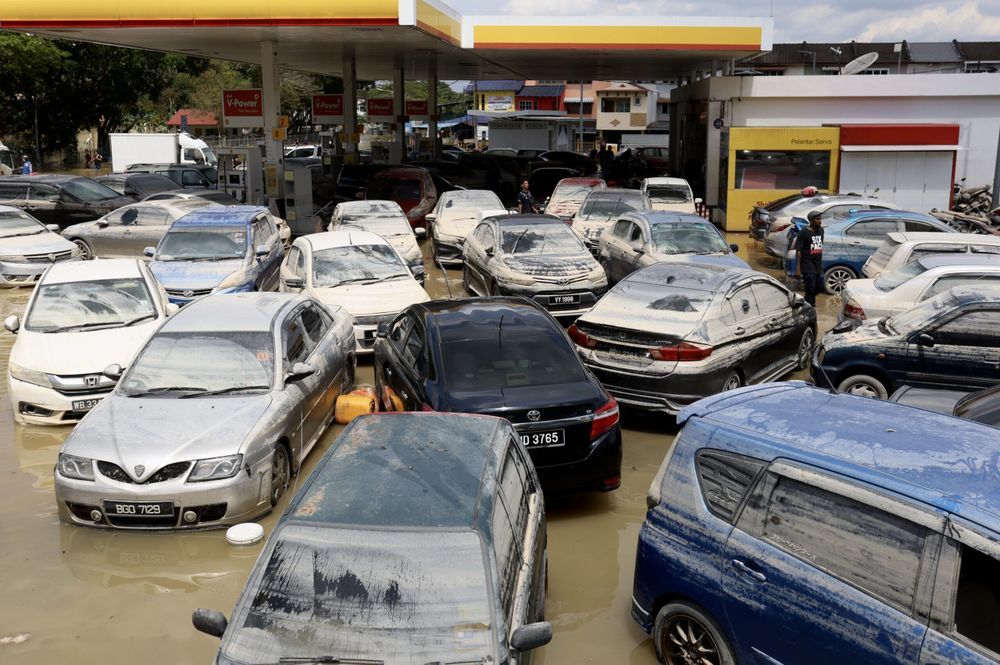 banjir,shell
