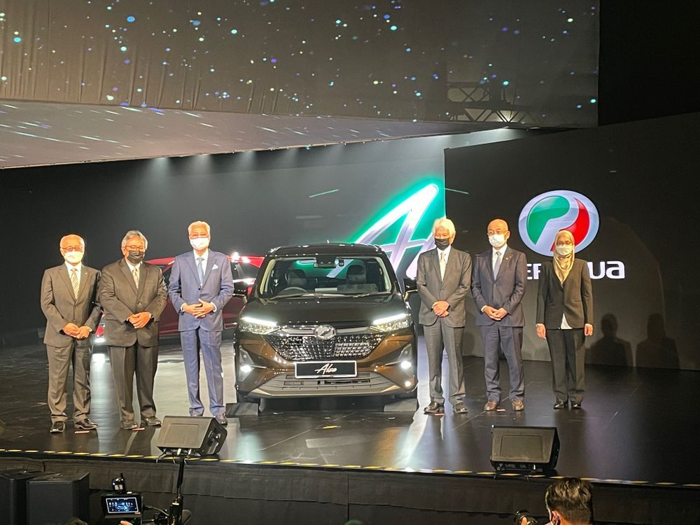perodua alza 2022,pm,ceo perodua,pelancaran rasmi