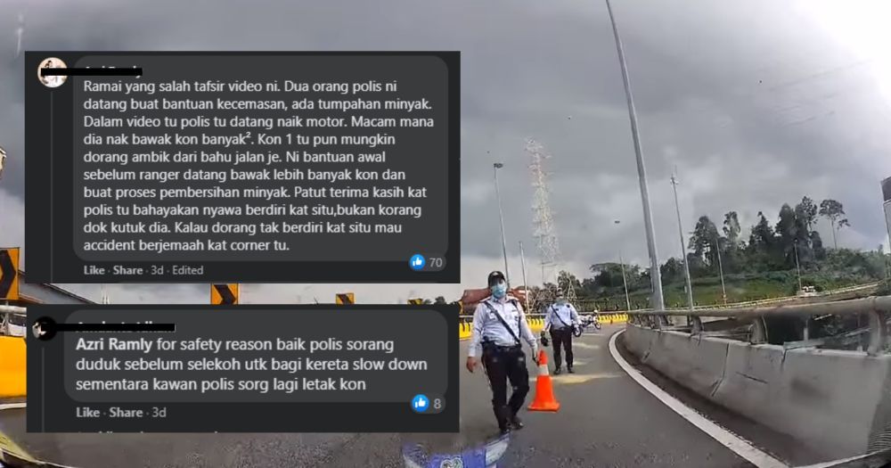 Pemandu Nyaris Rempuh Polis Trafik Di Selekoh Flyover - Tips ...