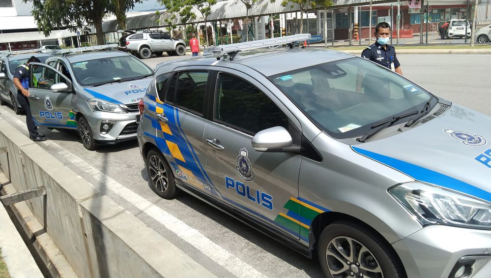 perodua Myvi,king,pdrm,polis,kereta peronda