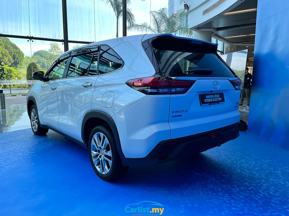 2023 toyota innova zenix ice v hev price specs malaysia