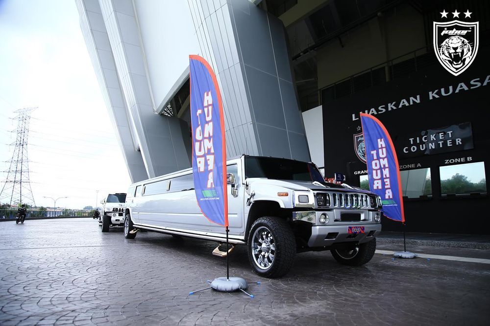 JDT Hummer Tour di Stadium Sultan Ibrahim