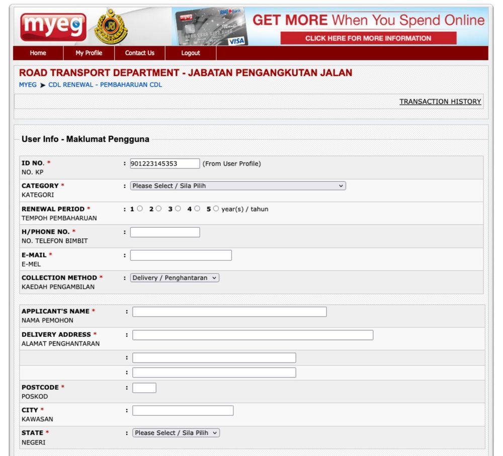 Lockdown 3 0 How To Renew Driving License Online In Malaysia Car Owners Guides Carlist My