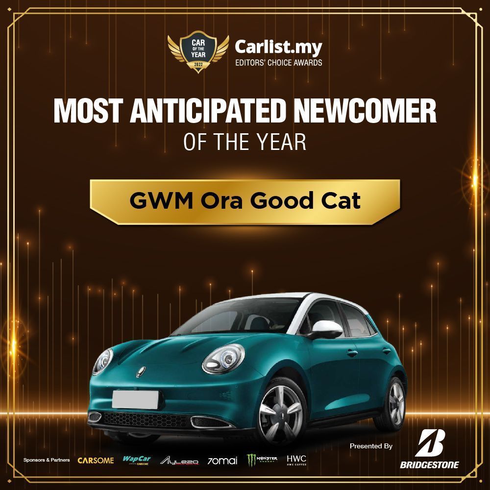 GWM Ora Good Cat award Malaysia