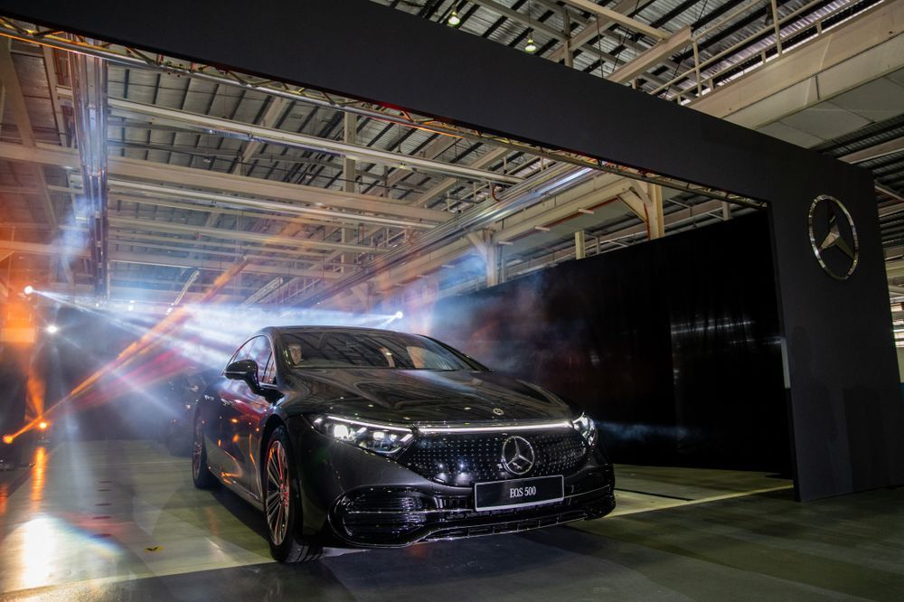 EQS 500 4Matic launch