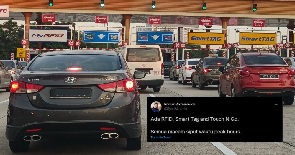 plaza tol sesak,RFID,Smart Tag