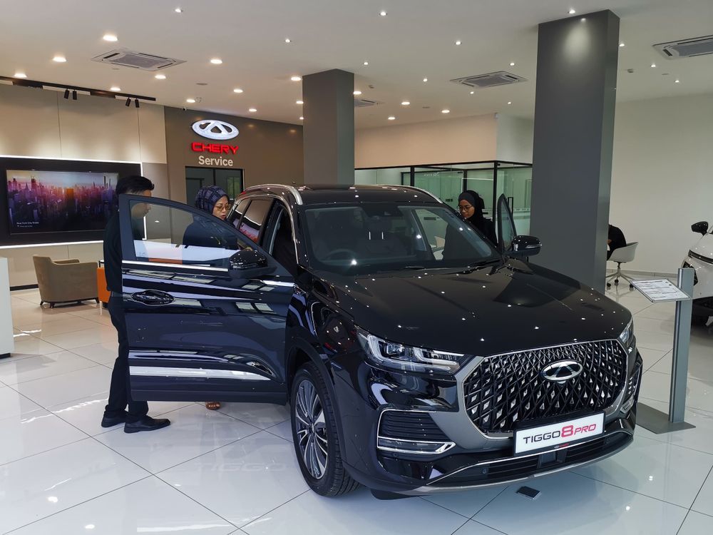 chery 3s centre showroom service kluang johor