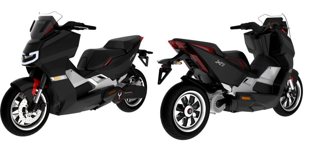 Scorpio X1,Singapura,motosikal,skuter,elektrik