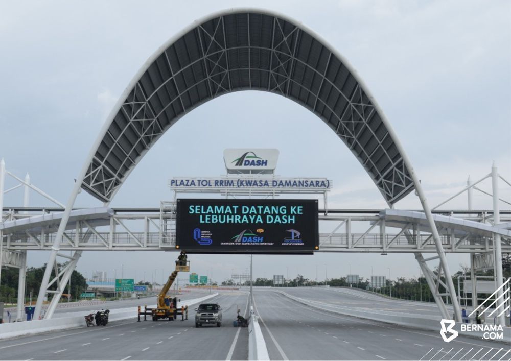 DASH toll plaza