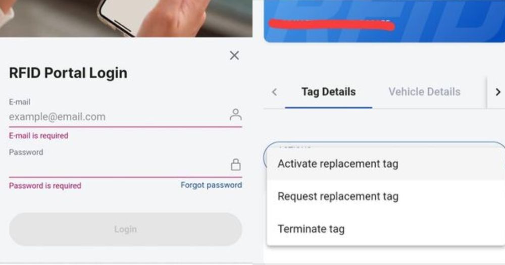 portal RFID touch n go