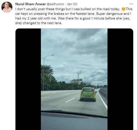 Nurul Ilham Anwar road bully