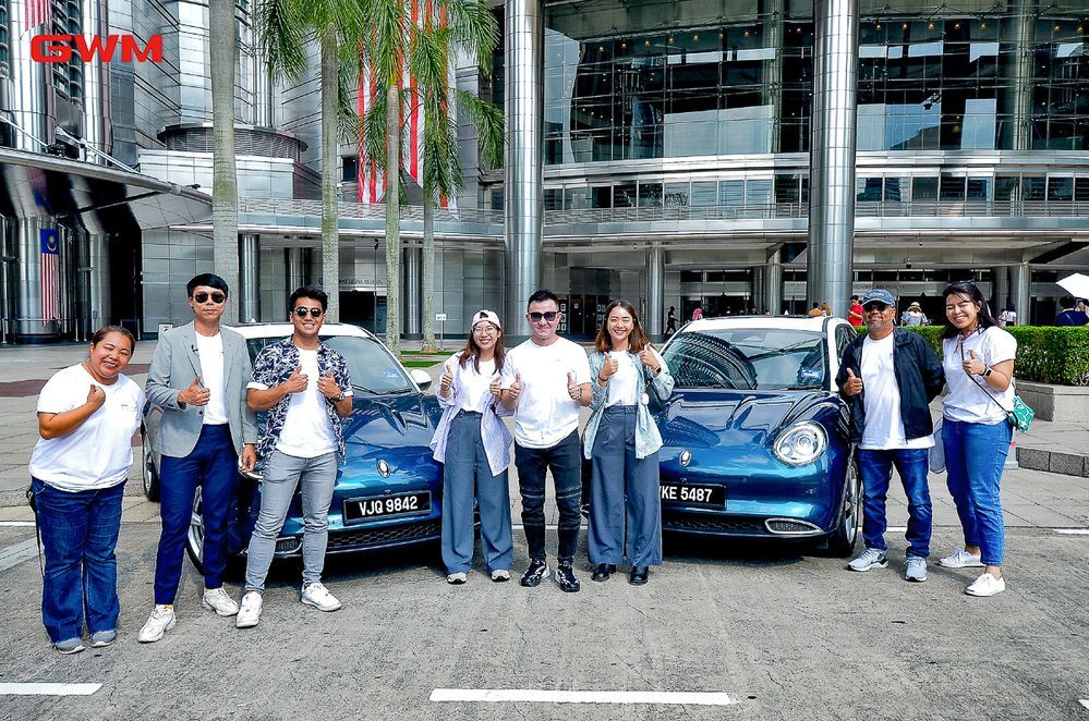 ora good cat gwm ev convoy tour thailand malaysia singapore 2023