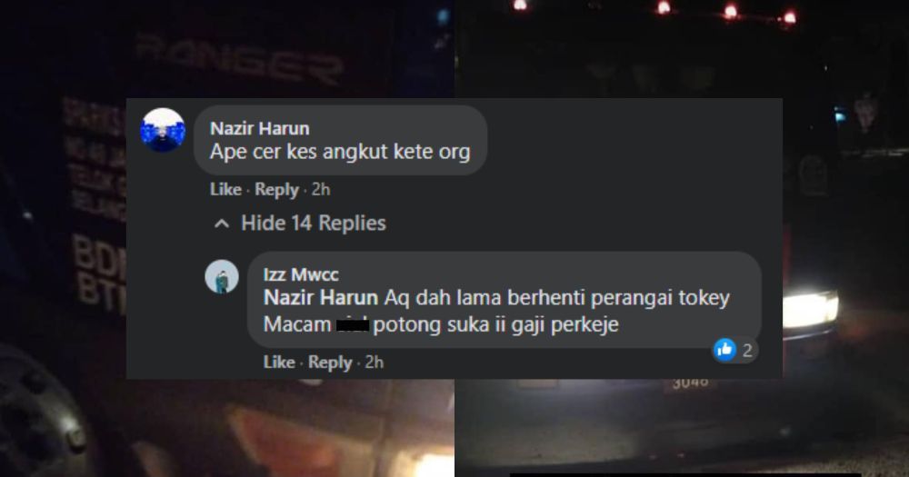 longkai,towing,lori tunda,curi kereta,viral