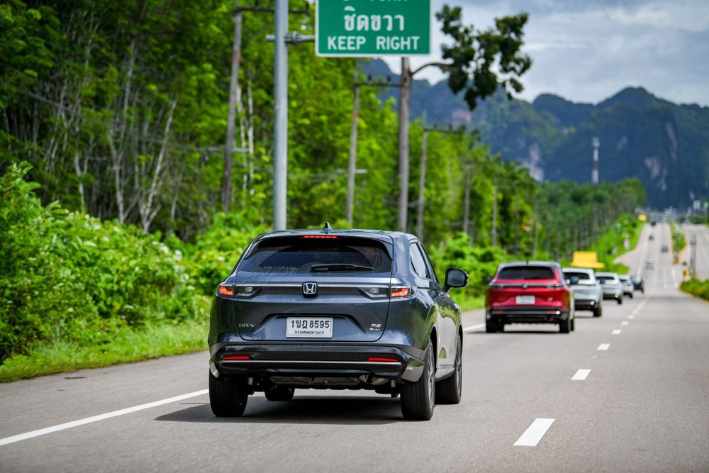 2022 Honda HR-V rear view