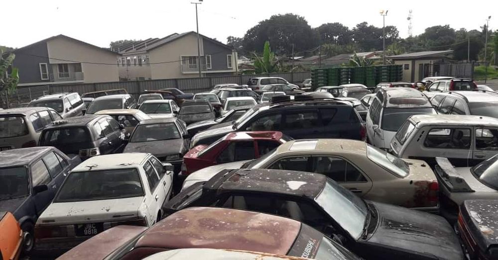 kereta scrap