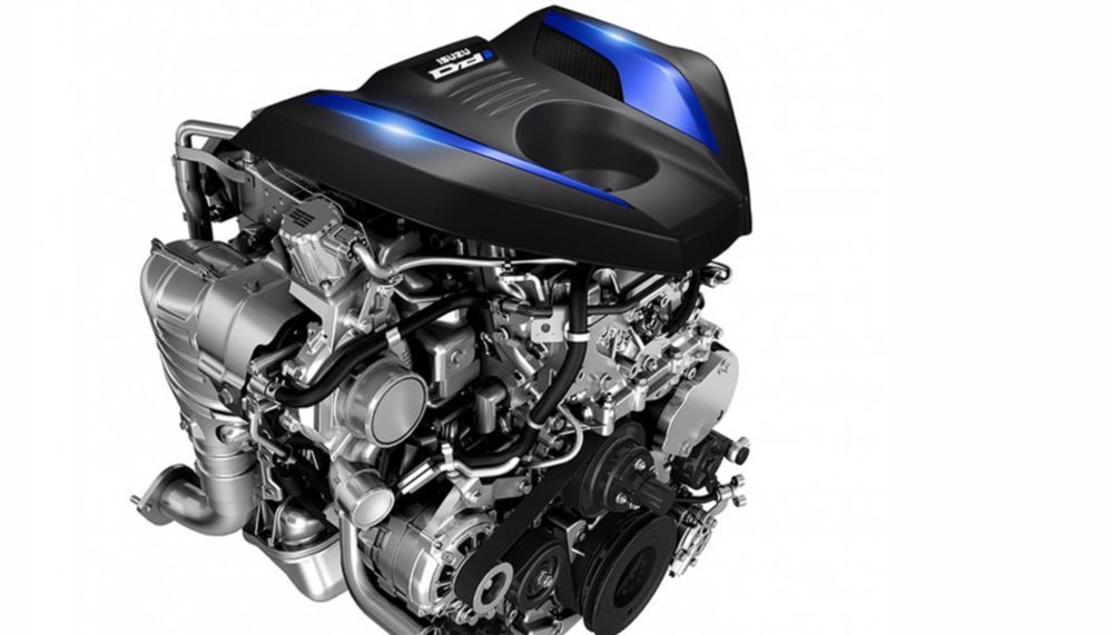 Enjin D-Max memberikan kuasa maksimum sehingga 165PS dan 360Nm Tork.