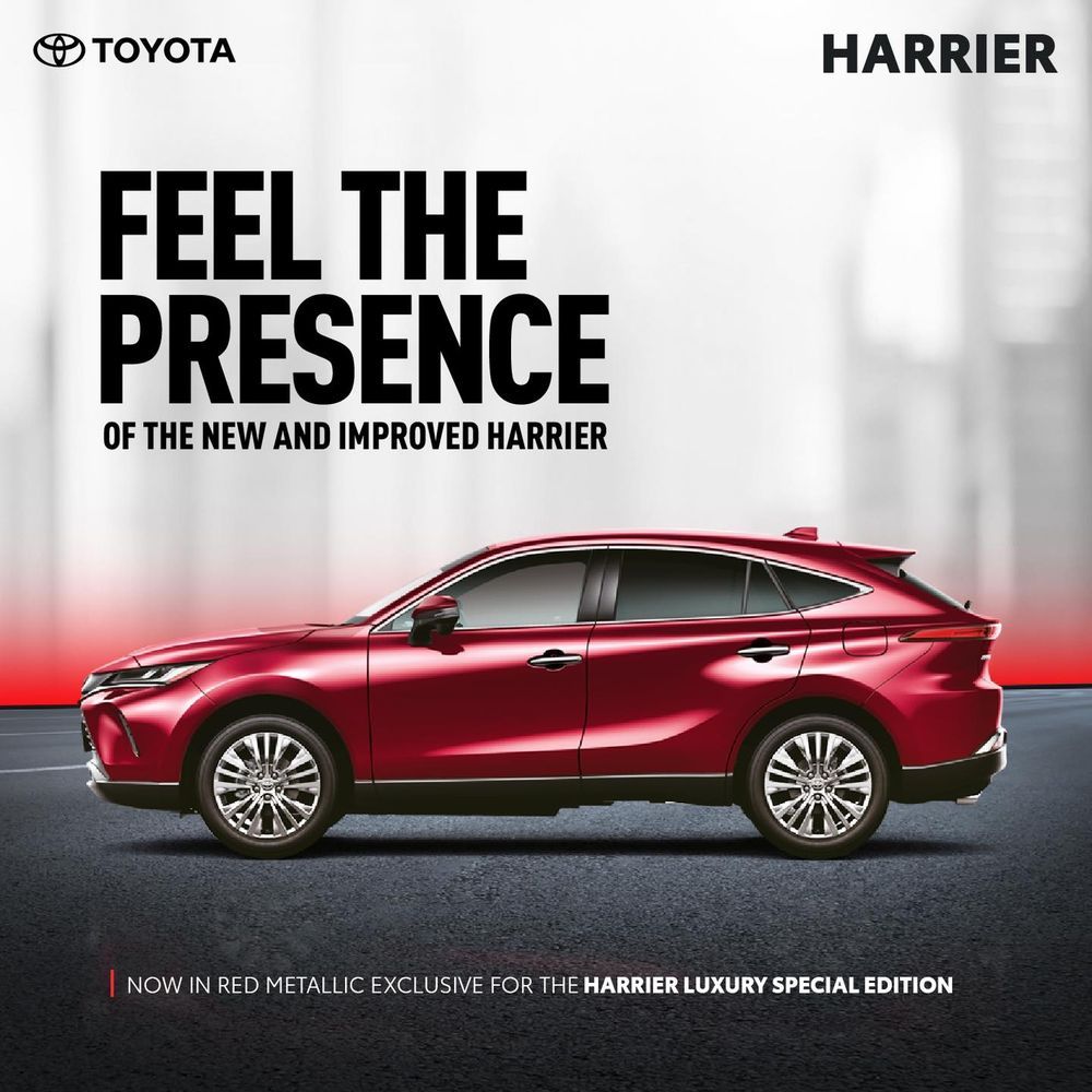2022 Toyota Harrier Malaysia