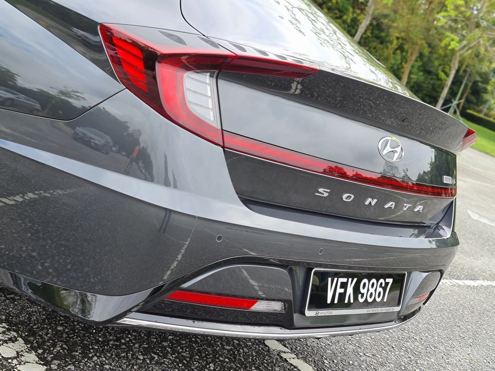 2020 Hyundai Sonata Rear View