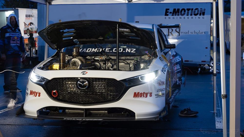 This Rotary-powered Mazda3 RWD Beast Produces 1,400hp! - Auto News ...