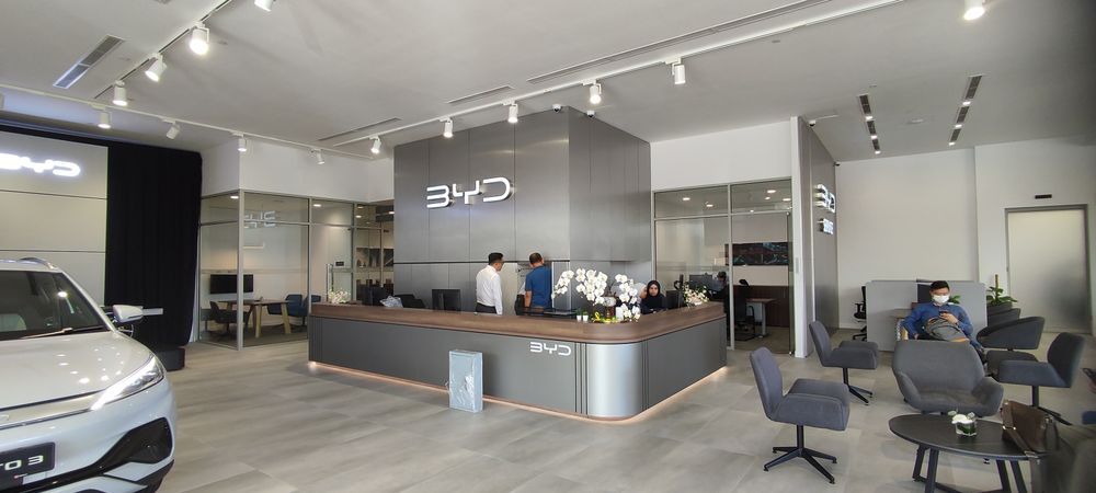 byd 3s centre showroom klang valley