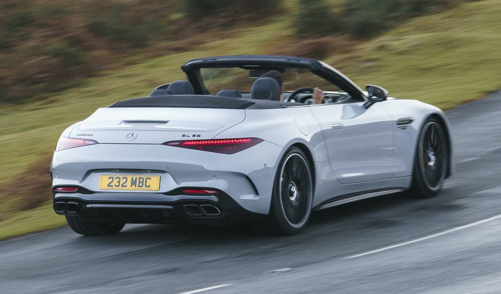 2024 MercedesAMG SL 63 4Matic+ launched in Malaysia, 585PS opentop