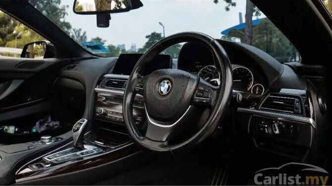 BMW 640i Interior
