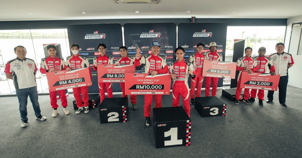 GAZOO Racing Vios Sprint Cup,para pemenang