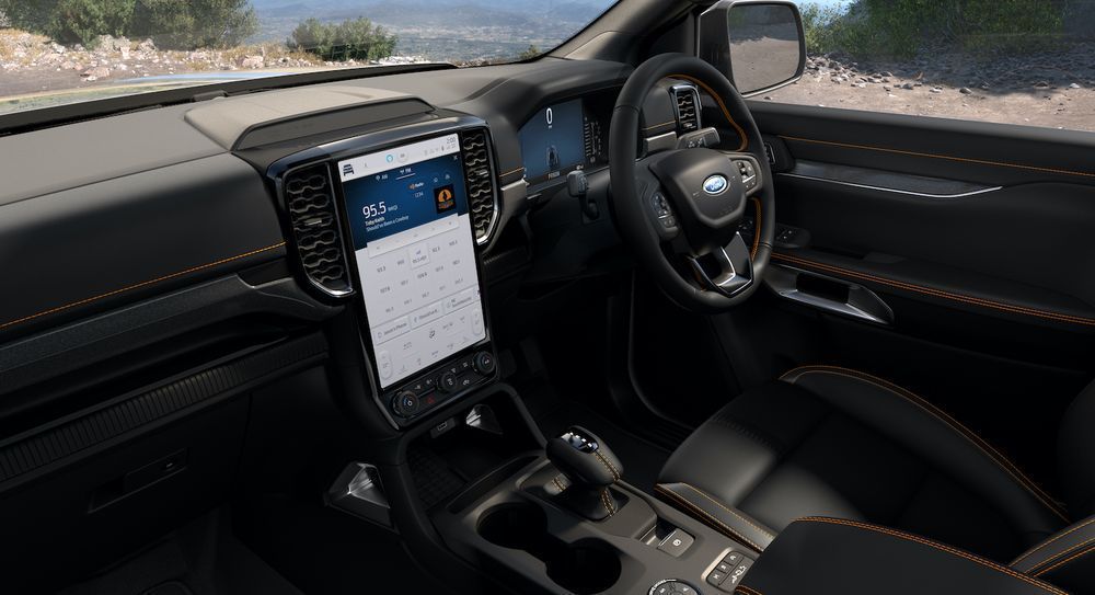 2022 Ranger interior Malaysia