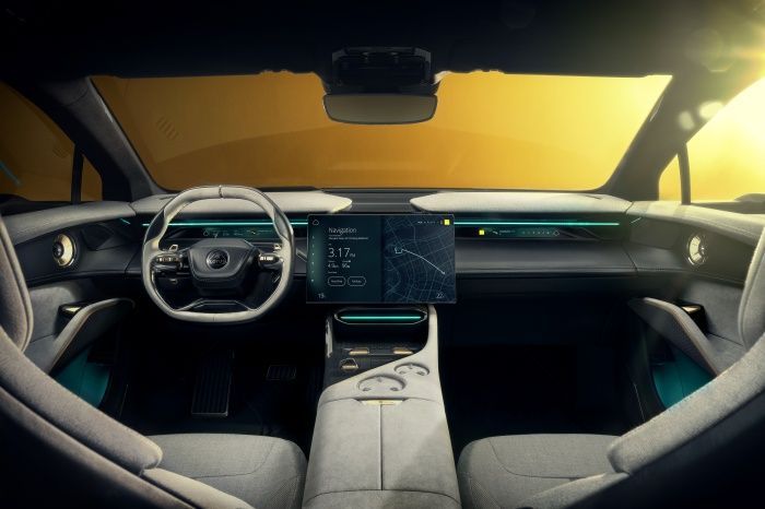 Lotus Eletre dashboard