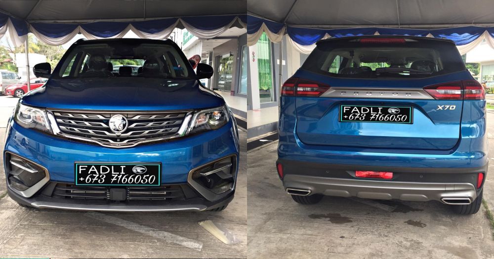 PROTON X70 EE,Exclusive Edition,Brunei,SUV,Ocean Blue