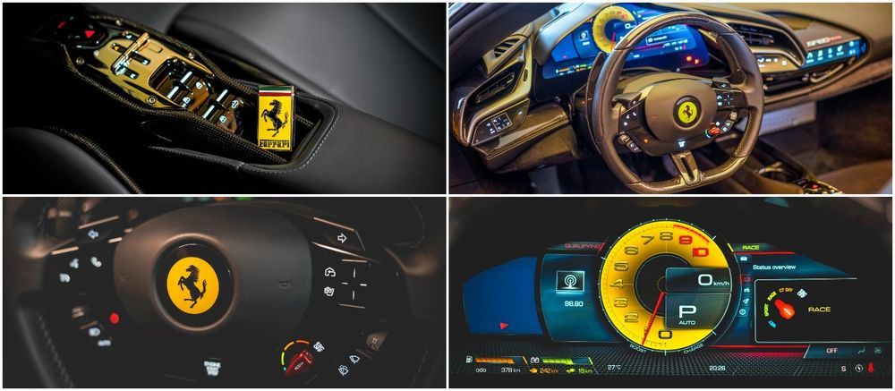 Ferrari SF90 Spider Malaysia driving modes