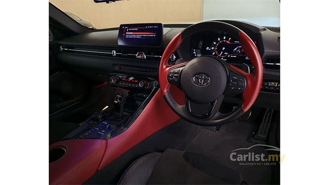 Toyota GR Supra Interior
