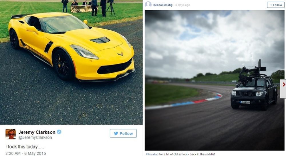 Jeremy Clarkson Is Filming A Corvette Z06, Possibly With Hammond and