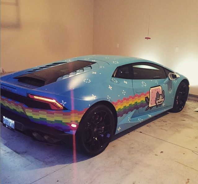 Deadmau5 Has A Nyan Cat-Themed Lamborghini Huracan - Auto News 