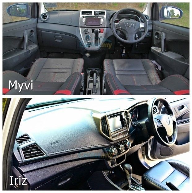 2015 Perodua Myvi 1.5 Advance vs 2014 Proton Iriz 1.6 CVT 