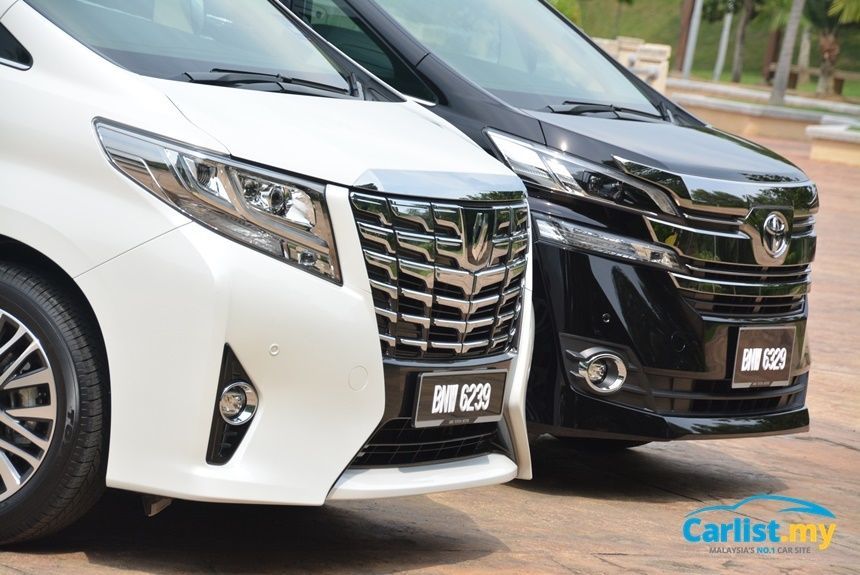 Review: 2016 Toyota Alphard 3.5 & Vellfire 2.5 – Luxury Express ...