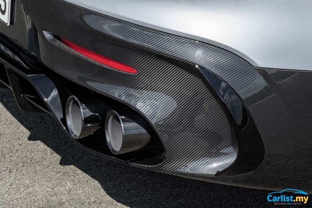 C190 Mercedes-AMG GT Black Series rear diffuser