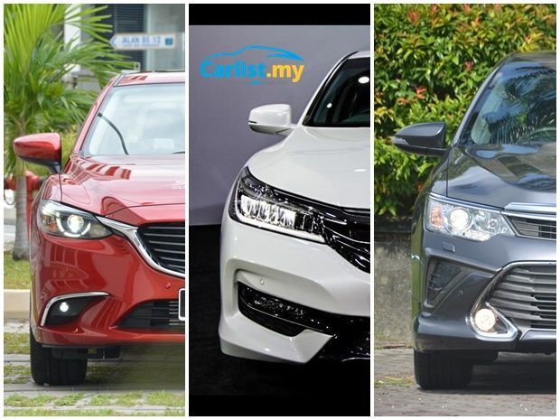  Finalistas de ACOTY 2016: Mazda 6, Honda Accord, Toyota Camry – Para gerentes y ejecutivos - Guías de compra |  carlista.mi