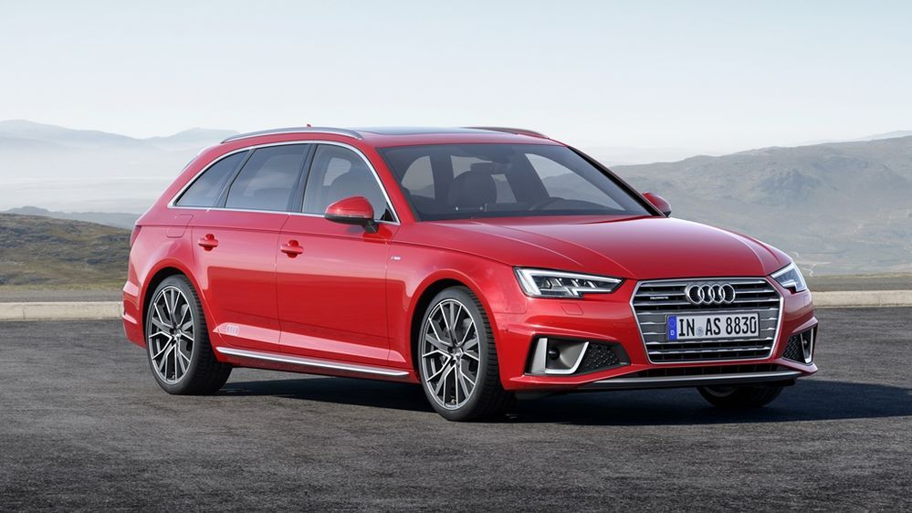 Audi A4 (B9) avant S-Line 2019 3D-Modell