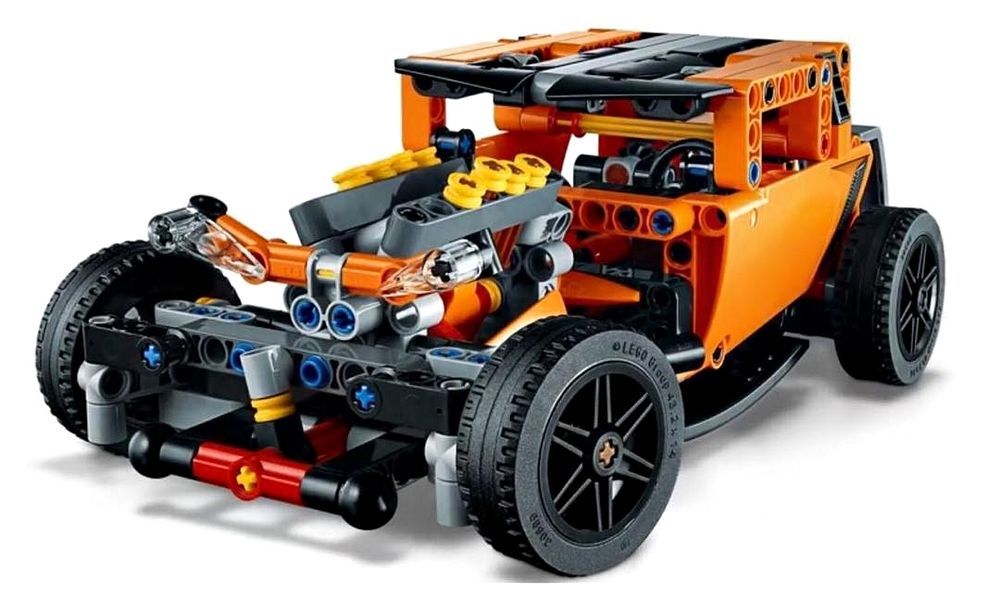 lego technic corvette hot rod instructions