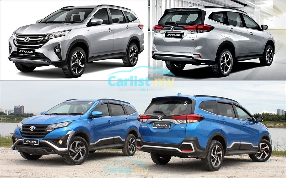 Perodua Aruz How Does It Compare To Toyota Rush And Honda Br V Buying Guides Carlist My